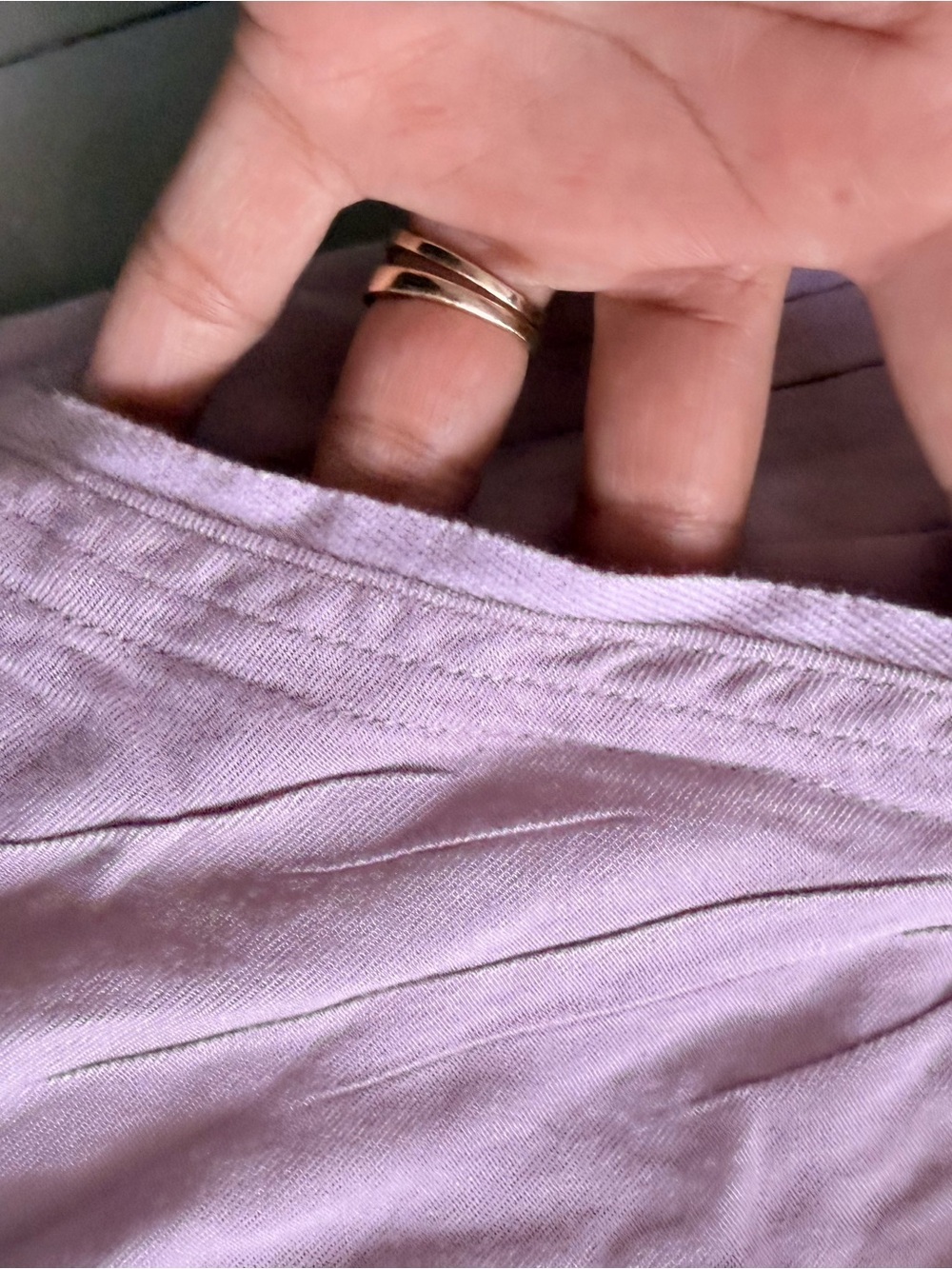 Rewash Lavender Cropped Jogger Pants - Picture 7 of 14